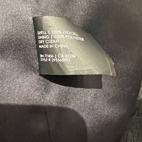 Navy Club Monaco Trench. XS - Picture 4 of 5